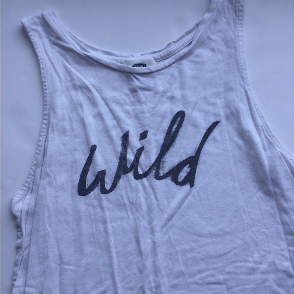 “Wild” tank top old Navy